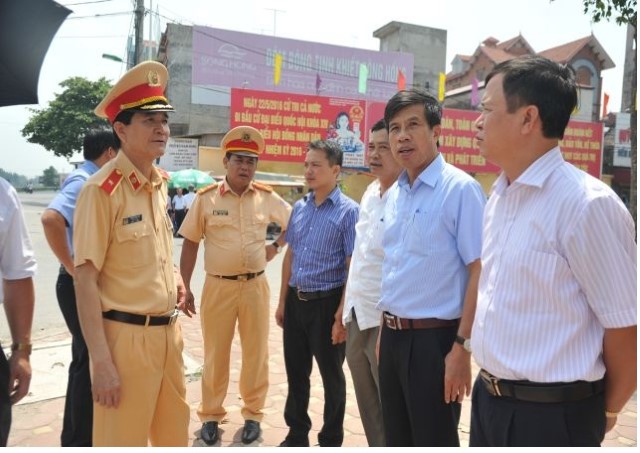   Ban ATGT tỉnh Hưng Yên khánh thành hai công trình đèn tín hiệu điều khiển giao thông tự động từ nguồn Quỹ bảo hiểm xe cơ giới