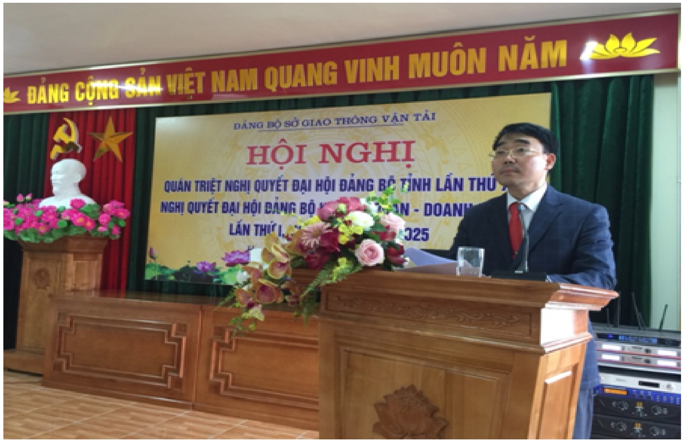   ĐẢNG ỦY SỞ GTVT HỌC TẬP NGHỊ QUYẾT ĐẠI HỘI ĐẢNG BỘ TỈNH HƯNG YÊN LẦN THỨ XIX